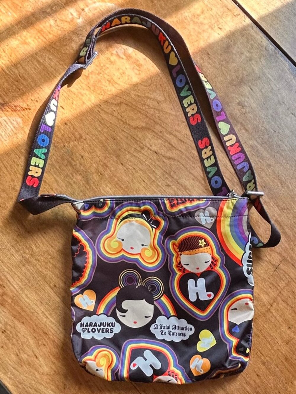 Harajuku Lovers Women's Crossbody Bag #y2k #whimsy #retro #girliepop